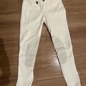 White Pikeur Breeches